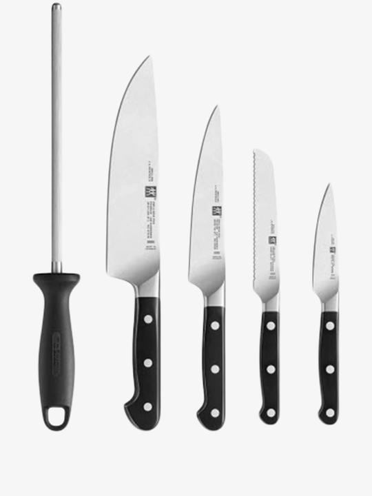 Actual product image Zwilling Knife Block Set 6 pcs. Equipped Light Brown