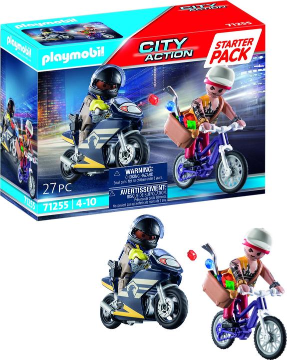 Actual product image Playmobil Starter Pack SEK and Jewel Thief (71255, Playmobil City Action)