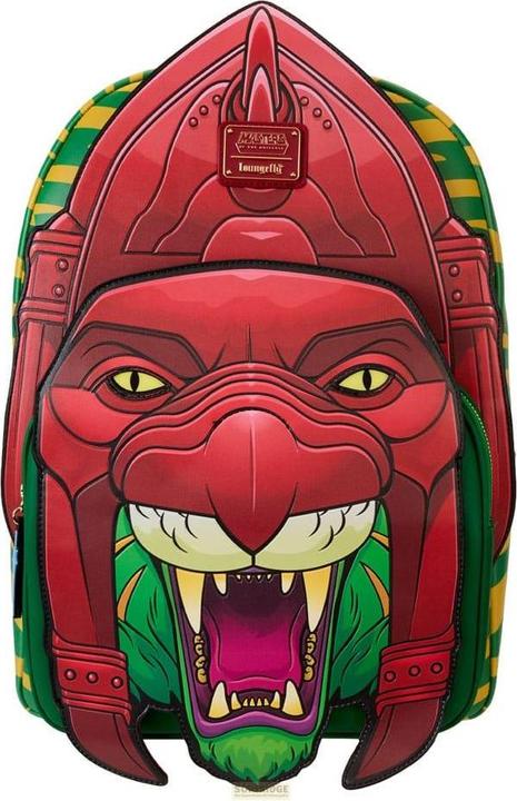 Actual product image Loungefly Motu by Full-Size Backpack Battle Cat Cosplay