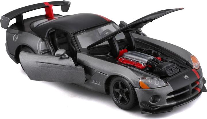 Produktbild Bburago 18/22114 Diecast 1:24 Official Dodge Viper SRT 10 ACR Gray with Red Details for 3+ Years (18