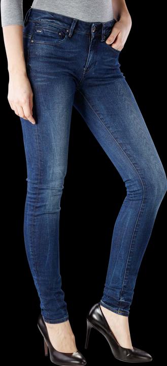 Immagine prodotto G-Star Midge Zip Mid Skinny Jeans scuro invecchiato (W28/L30)