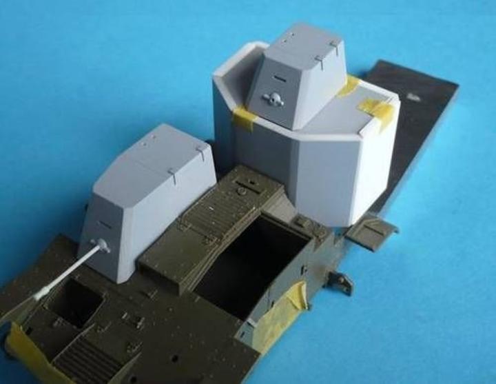 Immagine prodotto CMK Veicoli di sicurezza Renault UE (f) Tipo Early per kit Tamiya