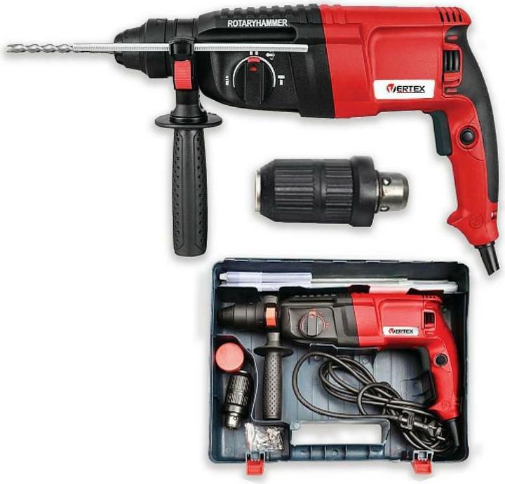 Actual product image Vertex punch SDS + 900W + additional clamping gripper (Rechargeable battery operated)