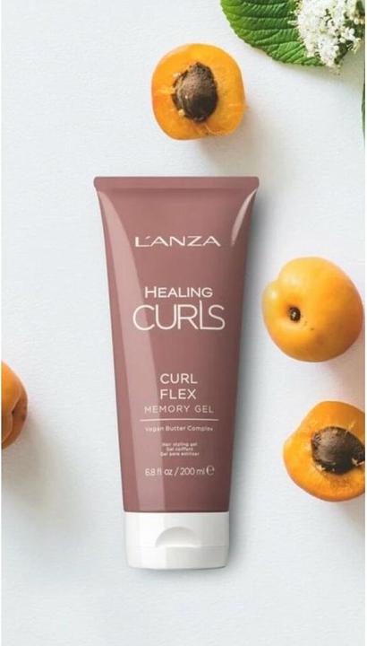 Produktbild LANZ HEALING CURLS curl flex memory gel 200 ml (Haargel, 200 ml)