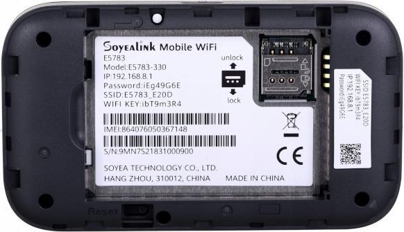 Immagine prodotto Huawei Router SOYEALINK Cat6 E5783-330 WiFi czarny/nero 4G ()