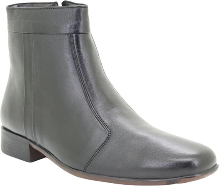 Megableu Boots Stiefelette Stiefel mit niedrigem Absatz
