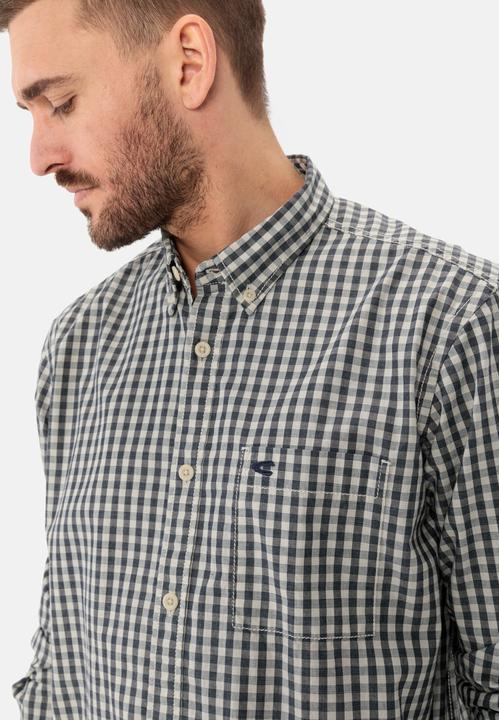 Immagine prodotto Camel Active Camicia a maniche lunghe con motivo a scacchi (S)