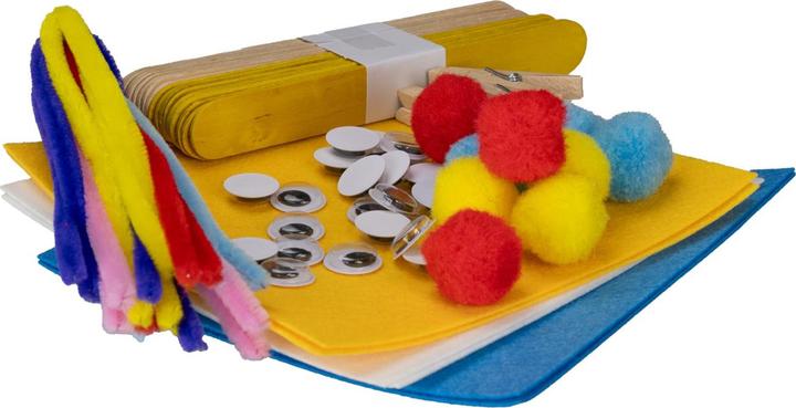 Image du produit Boîte de bricolage pour licornes. Avec instructions, matériel de bricolage et livre d'activités