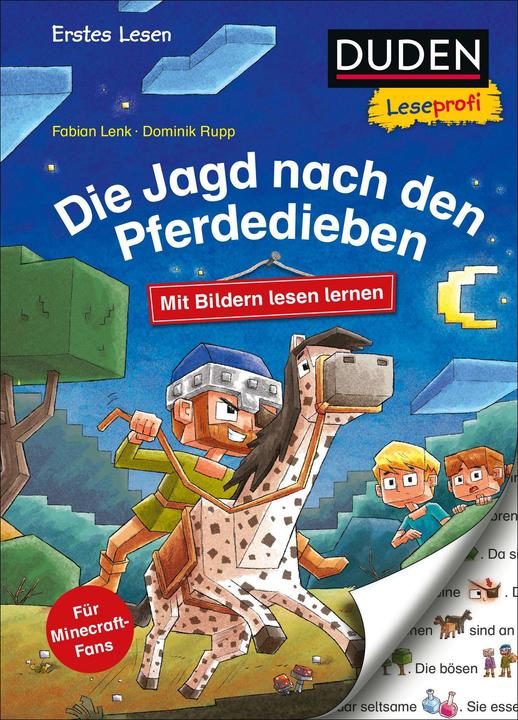 Duden Leseprofi – Mit Bildern lesen lernen. Die Jagd nach den Pferdedieben (Tedesco, Fabian Lenk, Dominik Rupp, 2023)