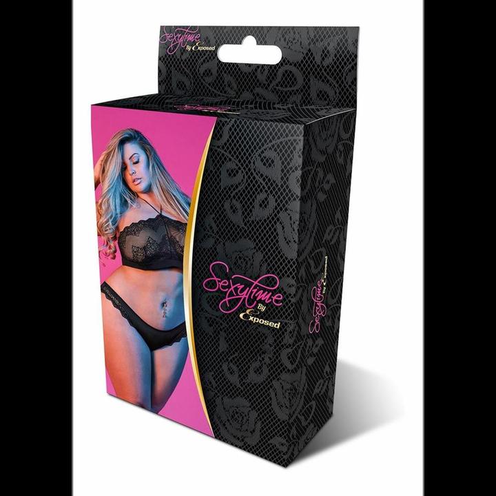 Productafbeelding Magic Silk Halter Bandeaux & Panty Set (XXL)