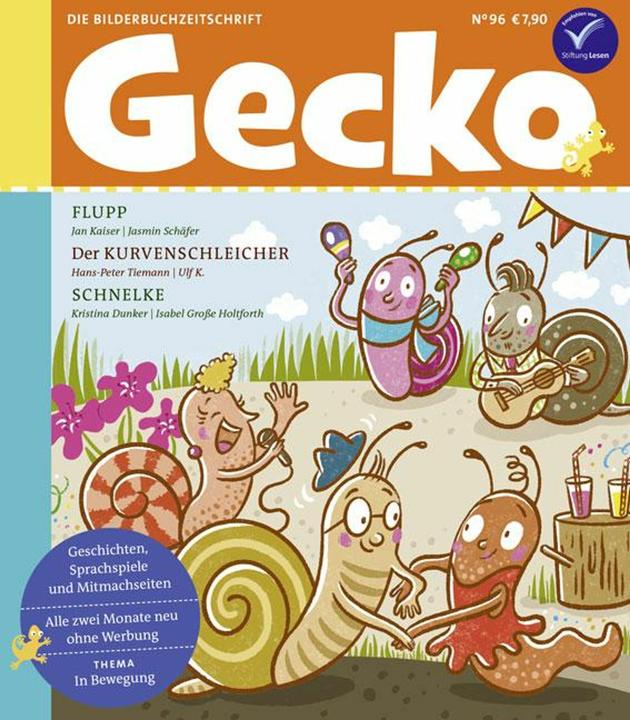 Produktbild Gecko Kinderzeitschrift Band 96 (Deutsch, Jan Kaiser, Nadia Budde, Arne Rautenberg, Bettina Bexte, Annika Øyrabø, Hans-Peter Tiemann, Ulf K., Ina Nefzer, Ina Hattenhauer, 2023)