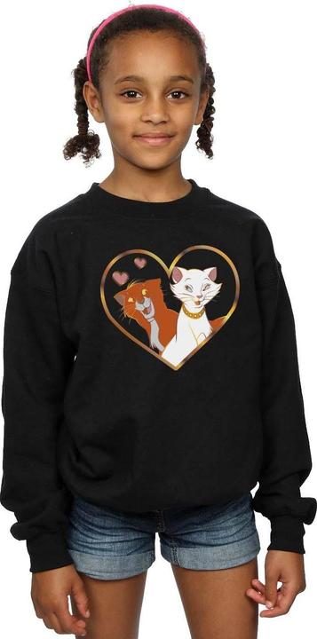 Immagine prodotto Disney The Aristocats Heart Felpa Ragazze (152, 158)