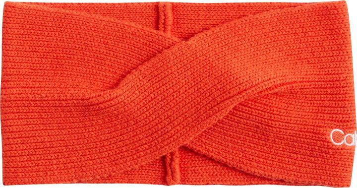 Image du produit Calvin Klein Femmes Essential Knit Headband Autre casquette, Deep Orange, One Size