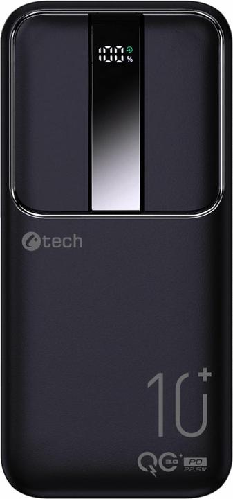 Produktbild C-Tech Powerbanka, Li-Pol,, USB-C/USB-A/micro USB (10000 mAh, 22.50 W)