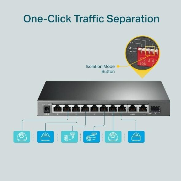 Produktbild TP-Link TL-SG1210MP (9 Ports)