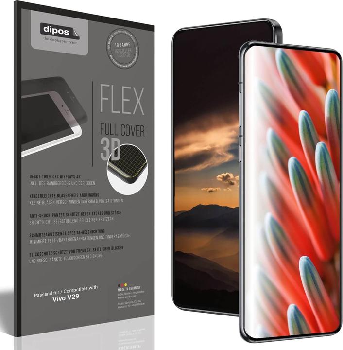 Actual product image Dipos Privacy Screen Protector Full Cover (1 Piece, Vivo V29)