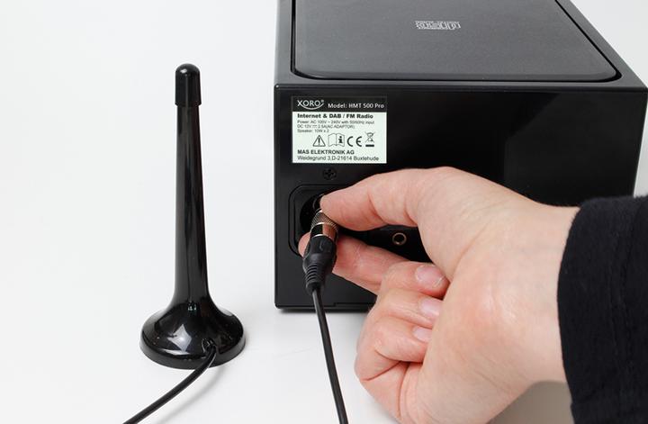 Immagine prodotto Xoro HMT500 pro Micro HiFi sistema CD speler Internet - DAB+ FM radio bluetooth en boxen (1x 20 W)