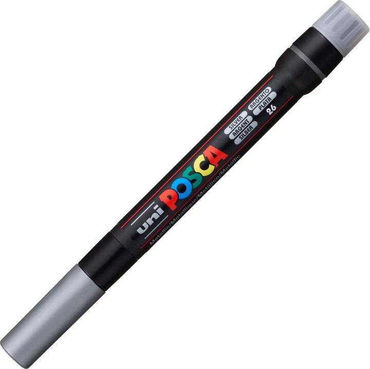 Produktbild Posca Marker Pinselspitze (Silber, 10 mm, 1 x)