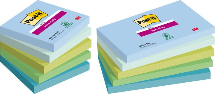 Image du produit Post-it Super Sticky (76 x 127 mm)