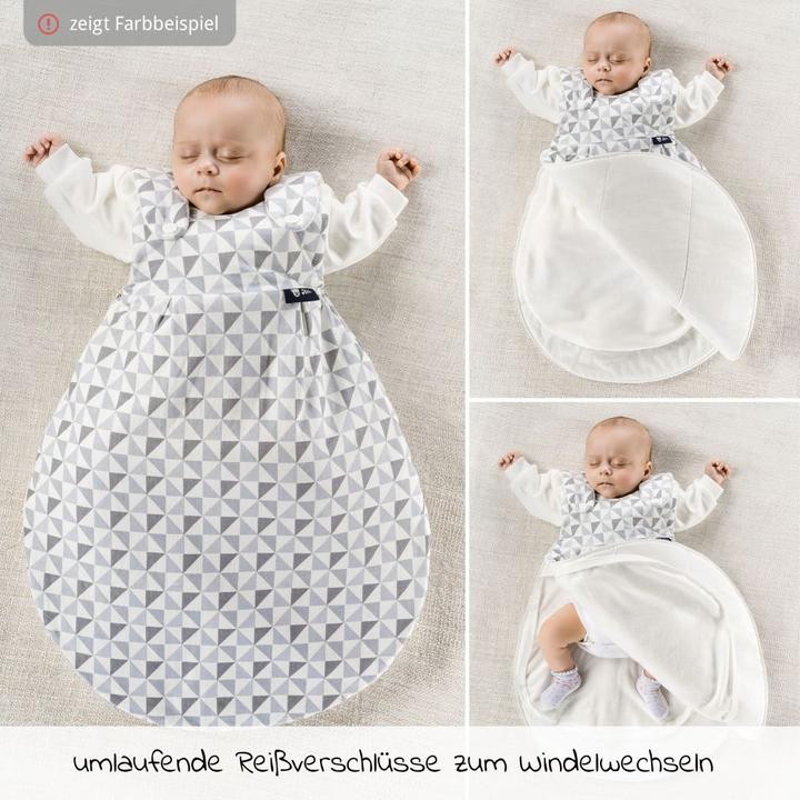 Immagine prodotto Alvi Sacco a pelo 3 pezzi Jersey Baby Mäxchen (56 cm, 2,5 TOG)