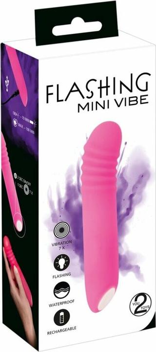 Produktbild You2Toys Flashing Mini Vibe pink