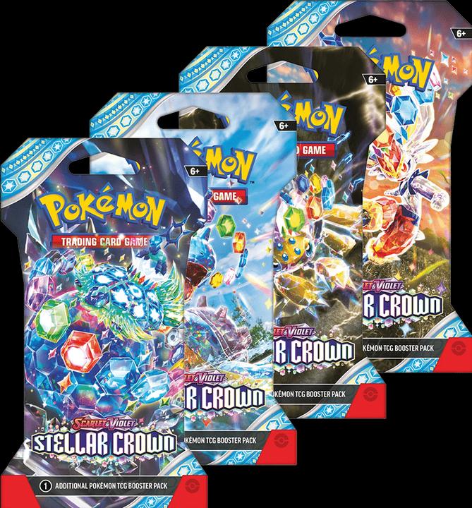 Image du produit Pokémon Stellar Crown (Anglais, Pack de boosters)