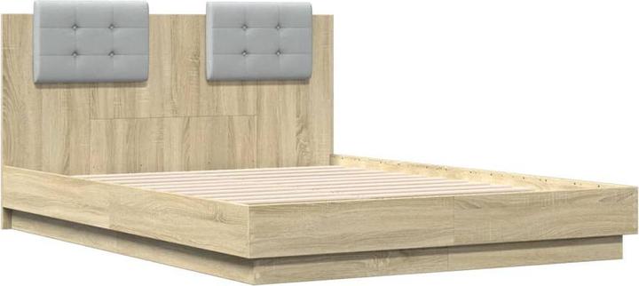 Immagine prodotto VidaXL Giroletto con testiera in rovere Sonoma (120 x 190 cm)