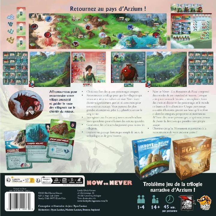 Image du produit Now or Never Les royaumes du passé