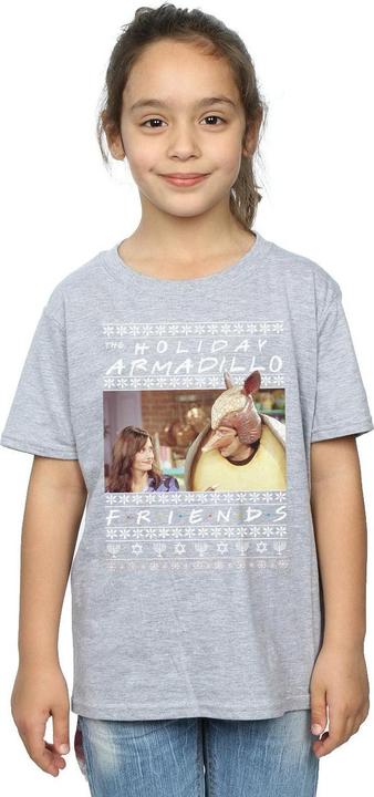 Immagine prodotto Friends Fair Isle Holiday Armadillo Maglietta Ragazze (140, 146)