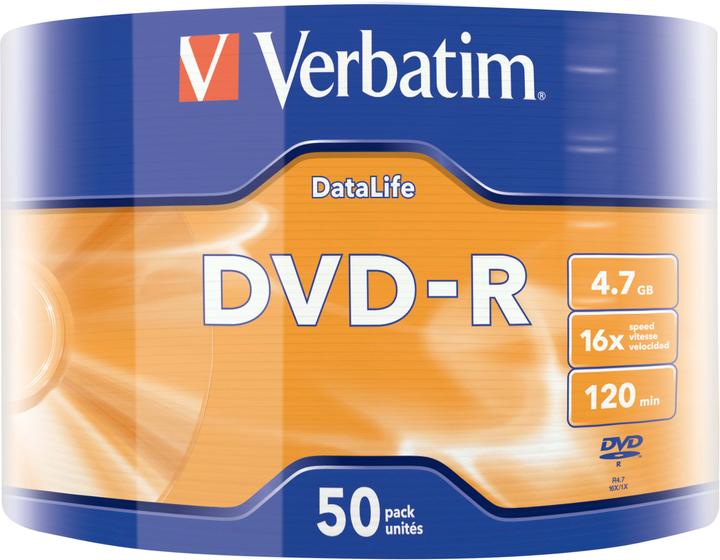 Actual product image Verbatim DataLife 50 x DVD-R (50 x)