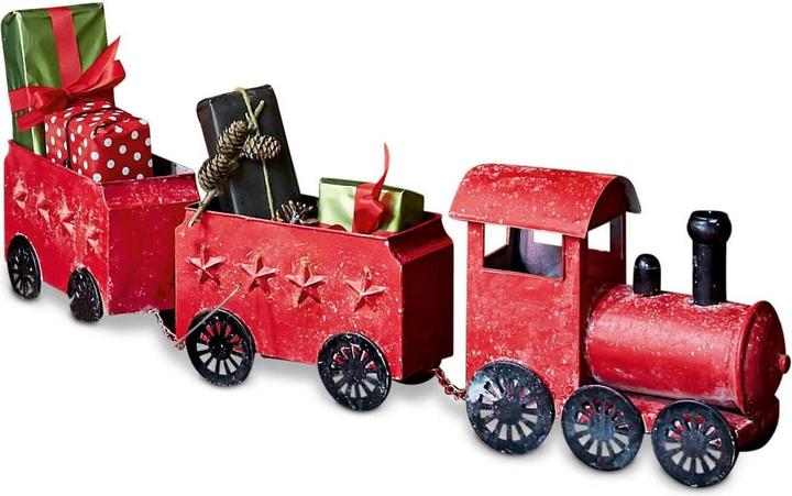 Image du produit Loberon Train décoratif Ayene rouge/noir