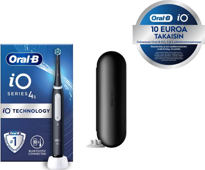 Immagine prodotto Oral-B iO 4S Spazzolino vibrante per adulti nero (Spazzolino oscillante)