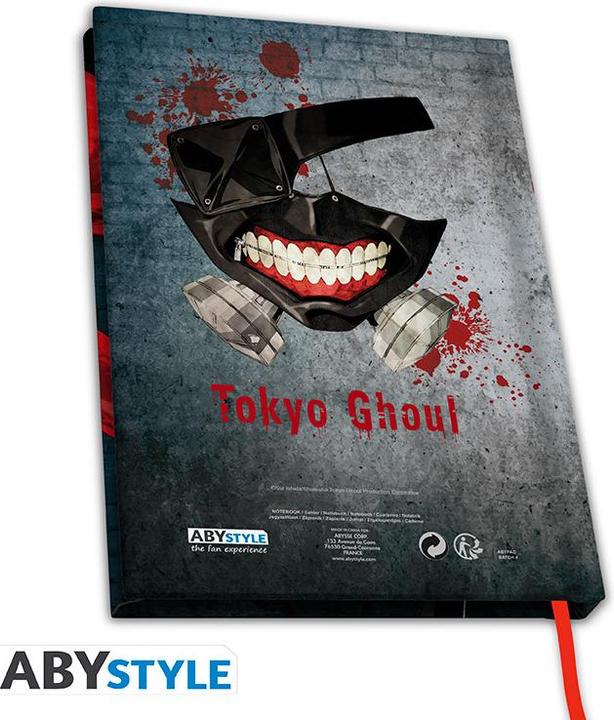 Produktbild ABYstyle TOKYO GHOUL - A5 Notebook Ken Kaneki X4 (A5, Harter Einband)