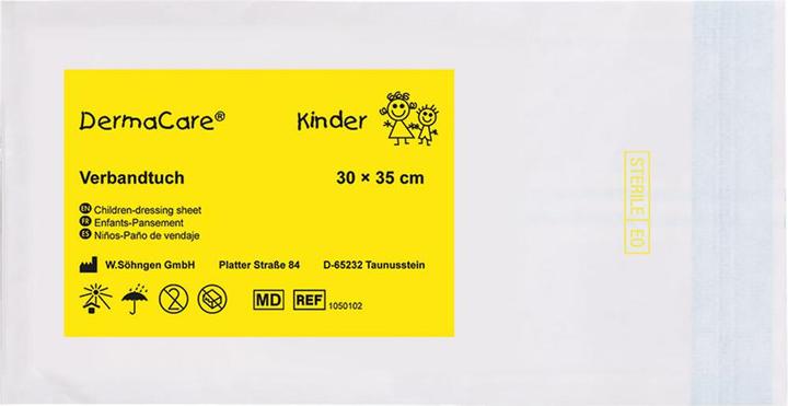 Actual product image Söhngen DermaCare Children's Bandage Cloth, 30x35cm, single, sterile