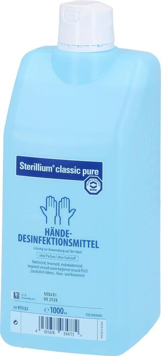 Immagine prodotto Cosmetic Hartmann Hand Disinfection Sterilium clas (1000 ml)