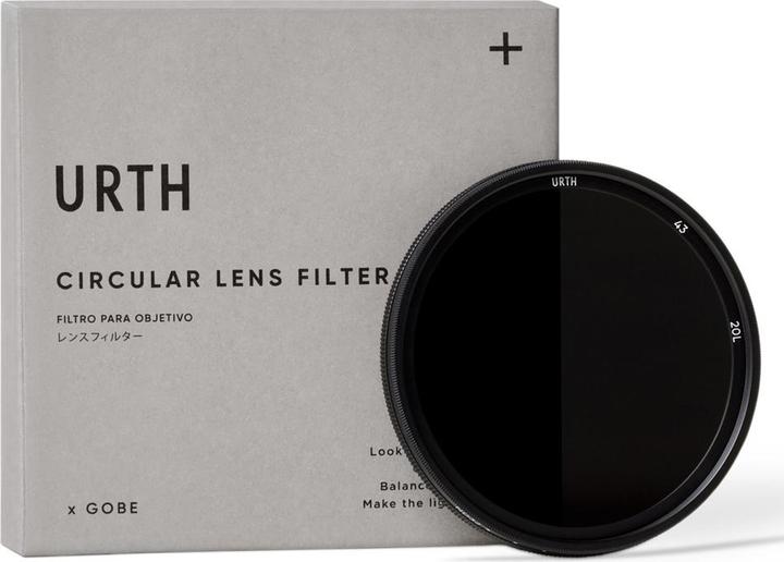 Produktbild Urth 43mm ND8 128 (3 7 Stop) Variable ND Lens Filter (Plus+) (ND- / Graufilter, 43 mm)