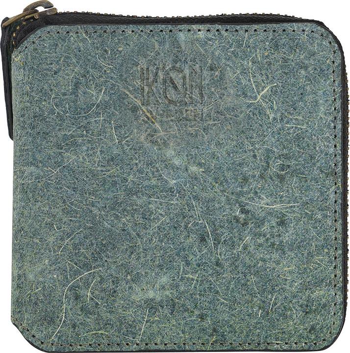 Actual product image Ikon Sweden Kochi coconut leather zip wallet standard