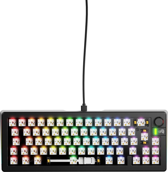 Produktbild Glorious GMMK 3 65 % Custom Gaming-Tastatur - Barebone, ISO-Layout, schwarz (Kabelgebunden)