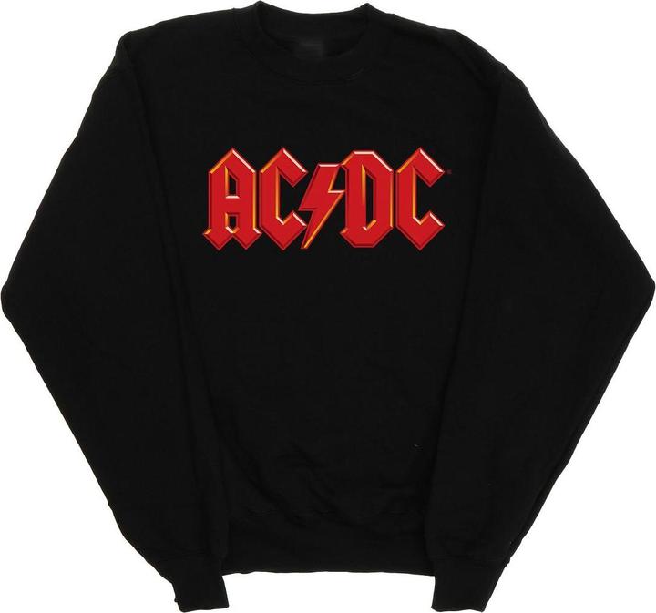 Produktbild AC/DC Sweatshirt aus Baumwolle mit rotem Logo (5XL)