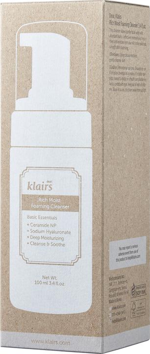 Immagine prodotto Klairs Ricco umido (Schiuma, 100 ml)