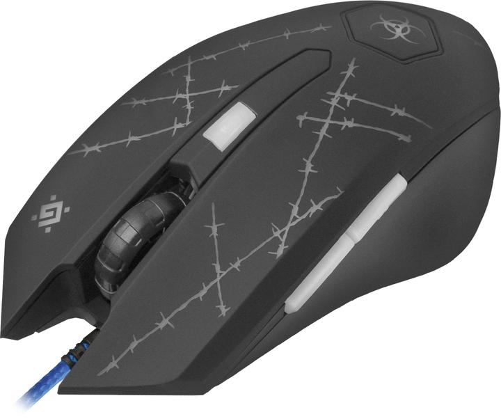 Produktbild Defender Forced GM-020L Maus Beidhändig USB Typ-A Optisch 3200 DPI (Kabelgebunden)