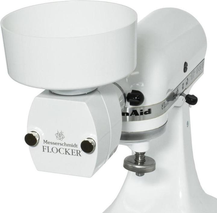 Actual product image Messerschmidt Flaker attachment for KitchenAid food processor