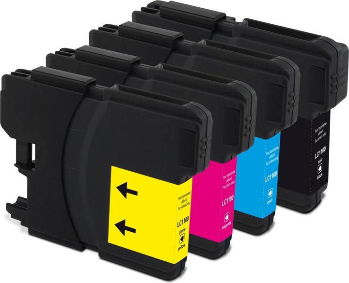 Actual product image Generic Ink Ink Brother LC1100 Multipack (M, FC, Y, C)