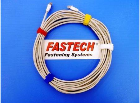 Actual product image Fastech ETK-3-2 Cabel Strap, white (Velcro cable ties, 200 mm, 1 pcs.)