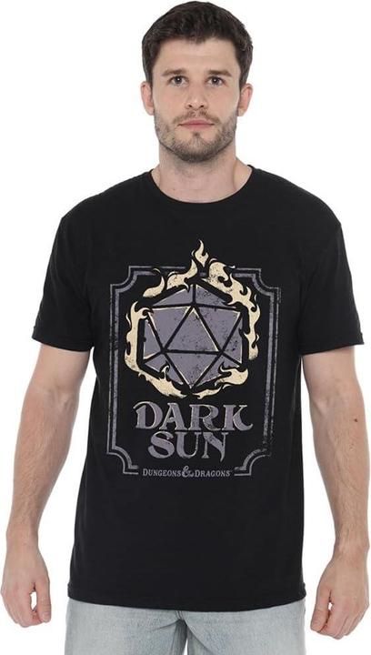 Immagine prodotto Dungeons & Dragons Flaming Dark Maglietta Sole Uomo (4XL)