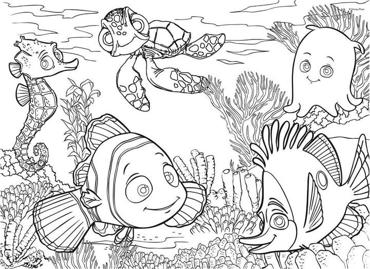 Immagine prodotto Lisciani 2in1 Disney Nemo da colorare (60 pezzi)
