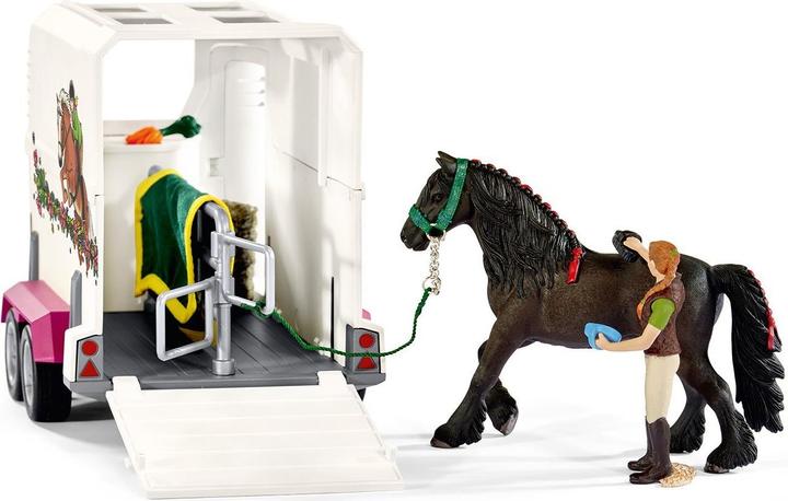 Produktbild Schleich Pick-Up mit Pferdeanhänger