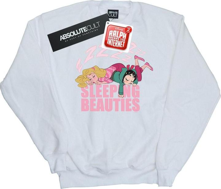 Actual product image Disney Mens Wreck It Ralph Aurora And Vanellope Sweatshirt (XL)