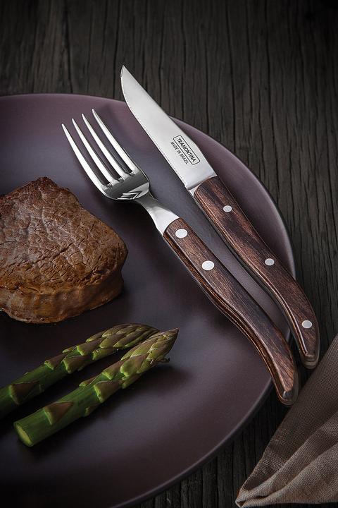 Produktbild Tramontina Paisano 4" braun "French Style" (12 Stück, Messer)