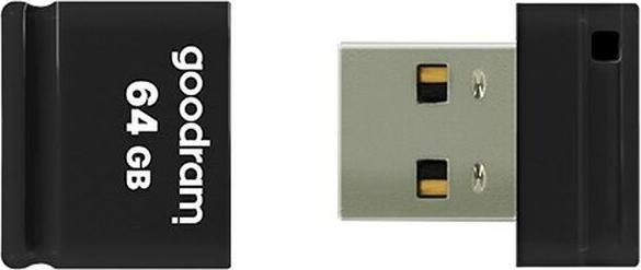 Image du produit Goodram Lecteur flash USB UPI2 64 Go Type-A 2.0 Noir (64 Go, USB 2.0)